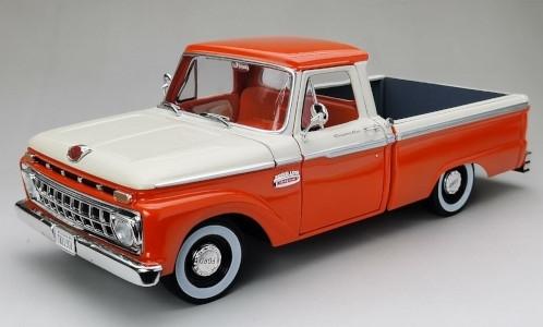 Sunstar 1/18 1965 FORD F-100 PICK UP ORANGE